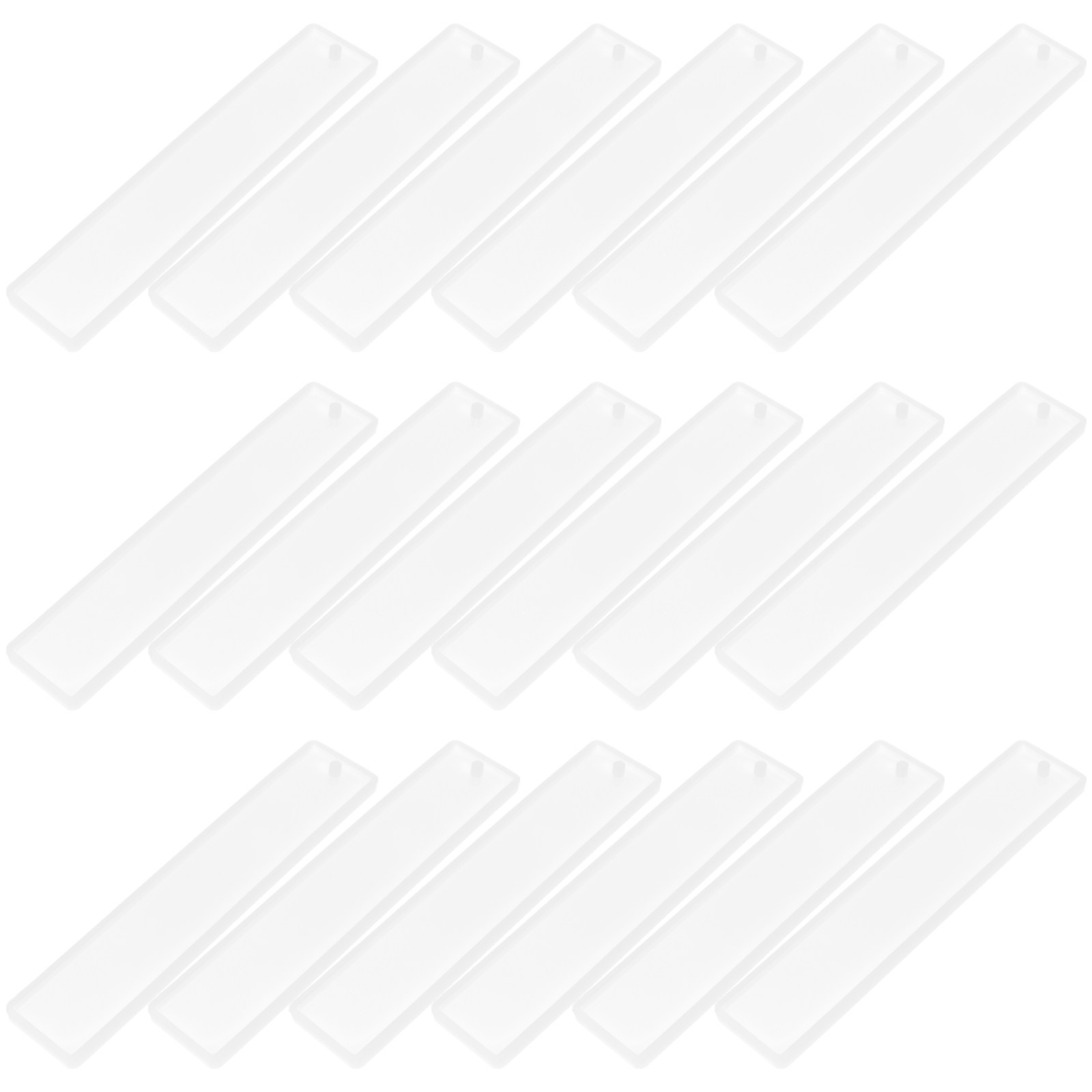 Silicone Epoxy Resin Molds Set - 20Pcs Rectangle Silicone Molds for Resin