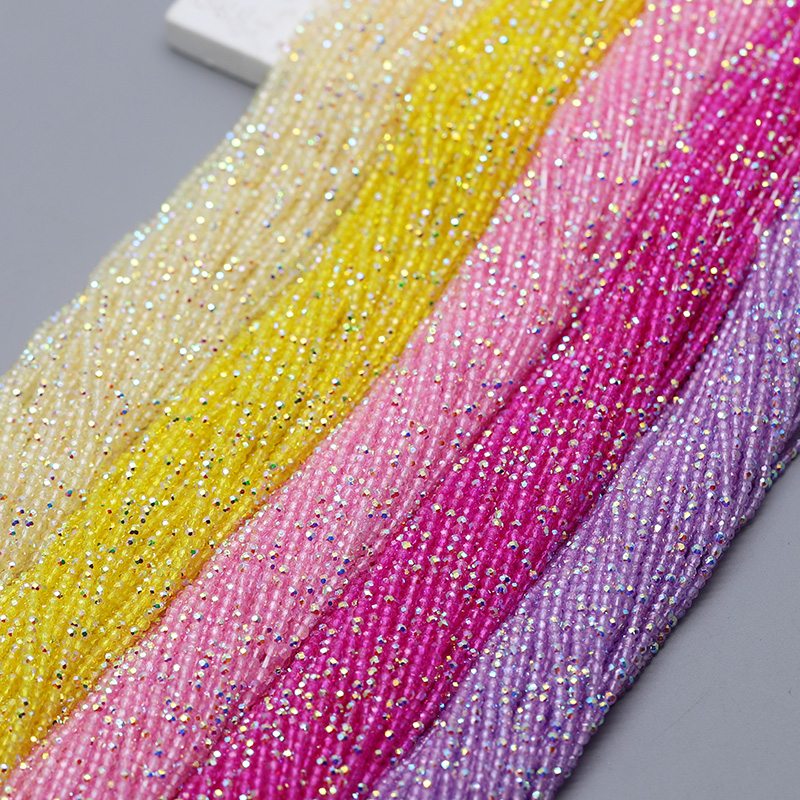 2mm (2 strand 370pcs) Color Cr - Glass Seed Beads 2Mm Jewelry Making recension och pris
