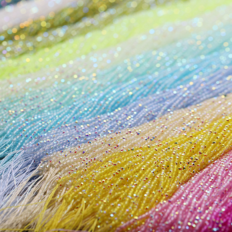 2mm (2 strand 370pcs) Color Cr - Glass Seed Beads 2Mm Jewelry Making recension och pris