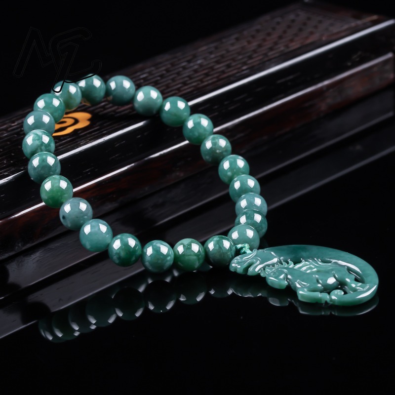 Natural Jadeite Blue Water Zod - Beading recension och pris