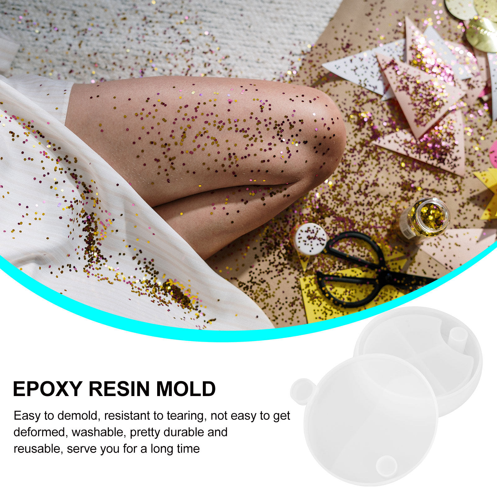 6Pcs Silicone Epoxy Resin Mold - Silicone Epoxy Resin Molds Set recension och pris
