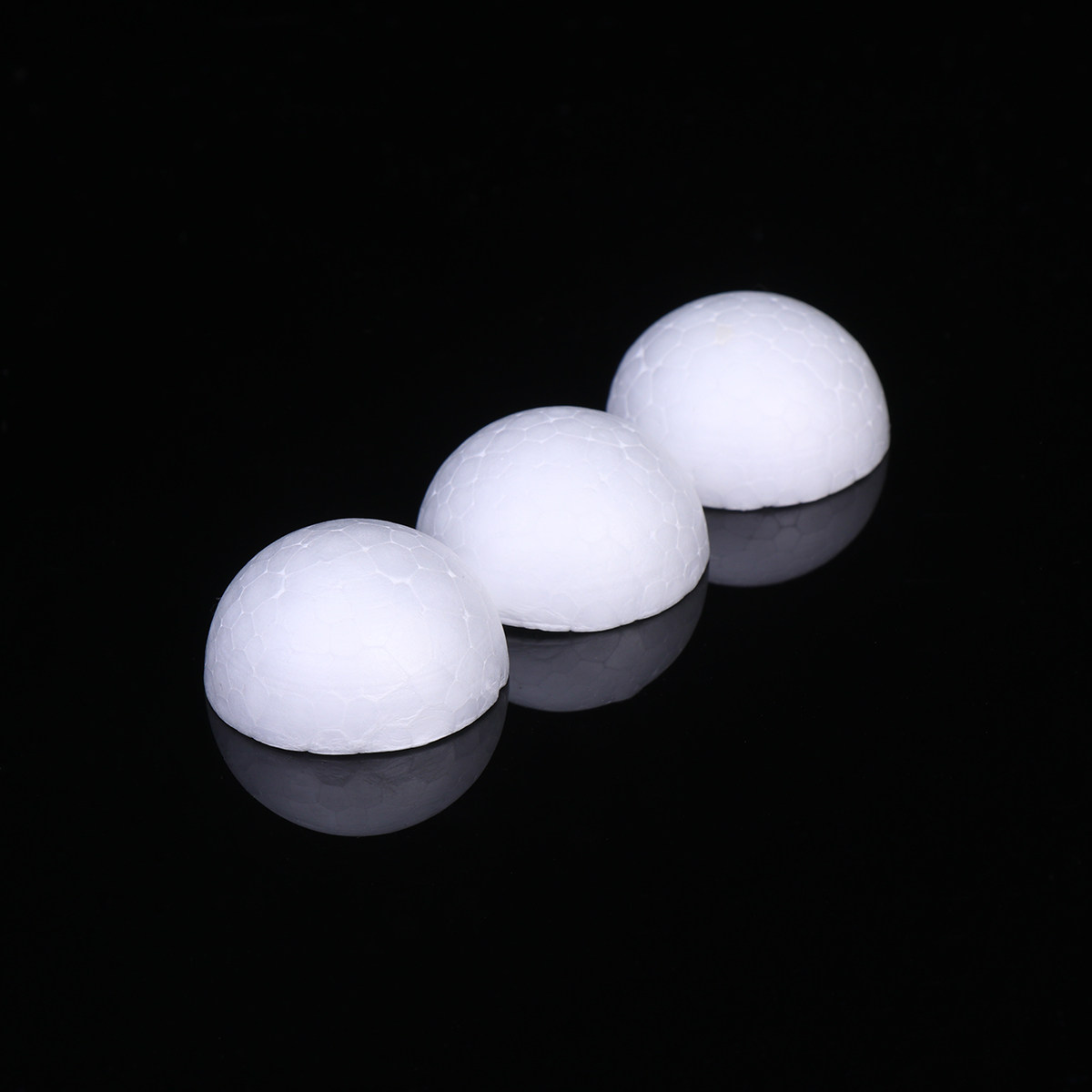 50Pcs 5.6cm White Foam Semicir - Painting Supplies recension och pris