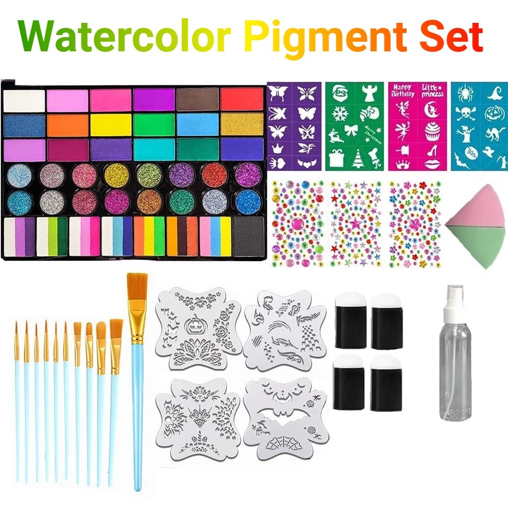 42 Colors Watercolor Paint Set - Watercolor Paint Set Solid Pigment recension och pris