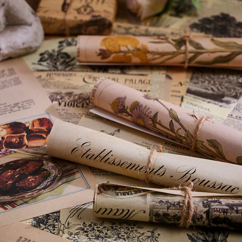 30Pcs Vintage Scrapbooking Pap - Vintage Junk Journal Scrapbooking Paper recension och pris