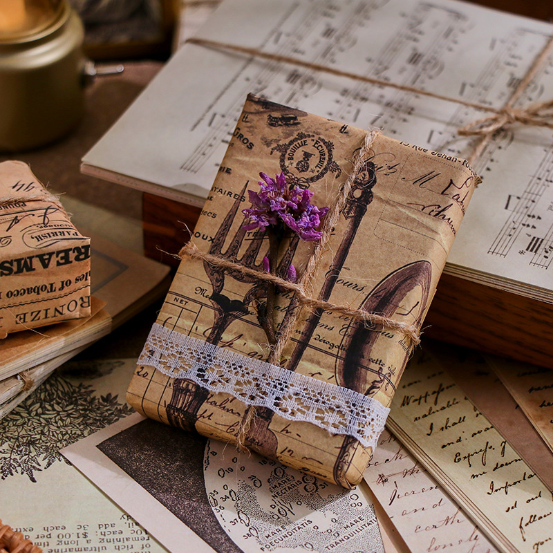30Pcs Vintage Scrapbooking Pap - Vintage Junk Journal Scrapbooking Paper recension och pris