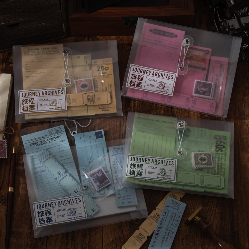 140pcs/lot Vintage Color Ticke - Vintage Junk Journal Scrapbooking Paper recension och pris