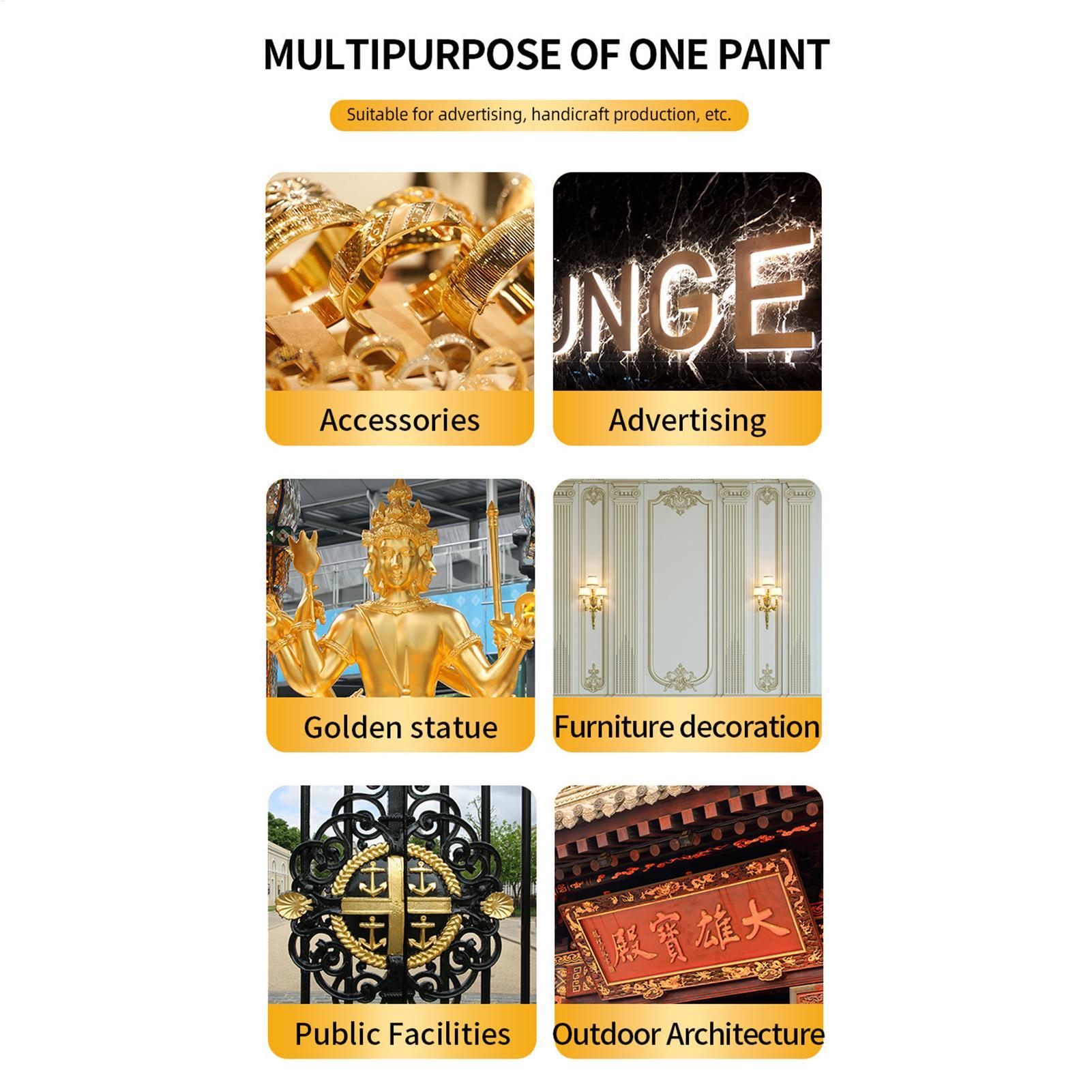 Liquid Gilding Gold Paint 300g - Painting Supplies recension och pris