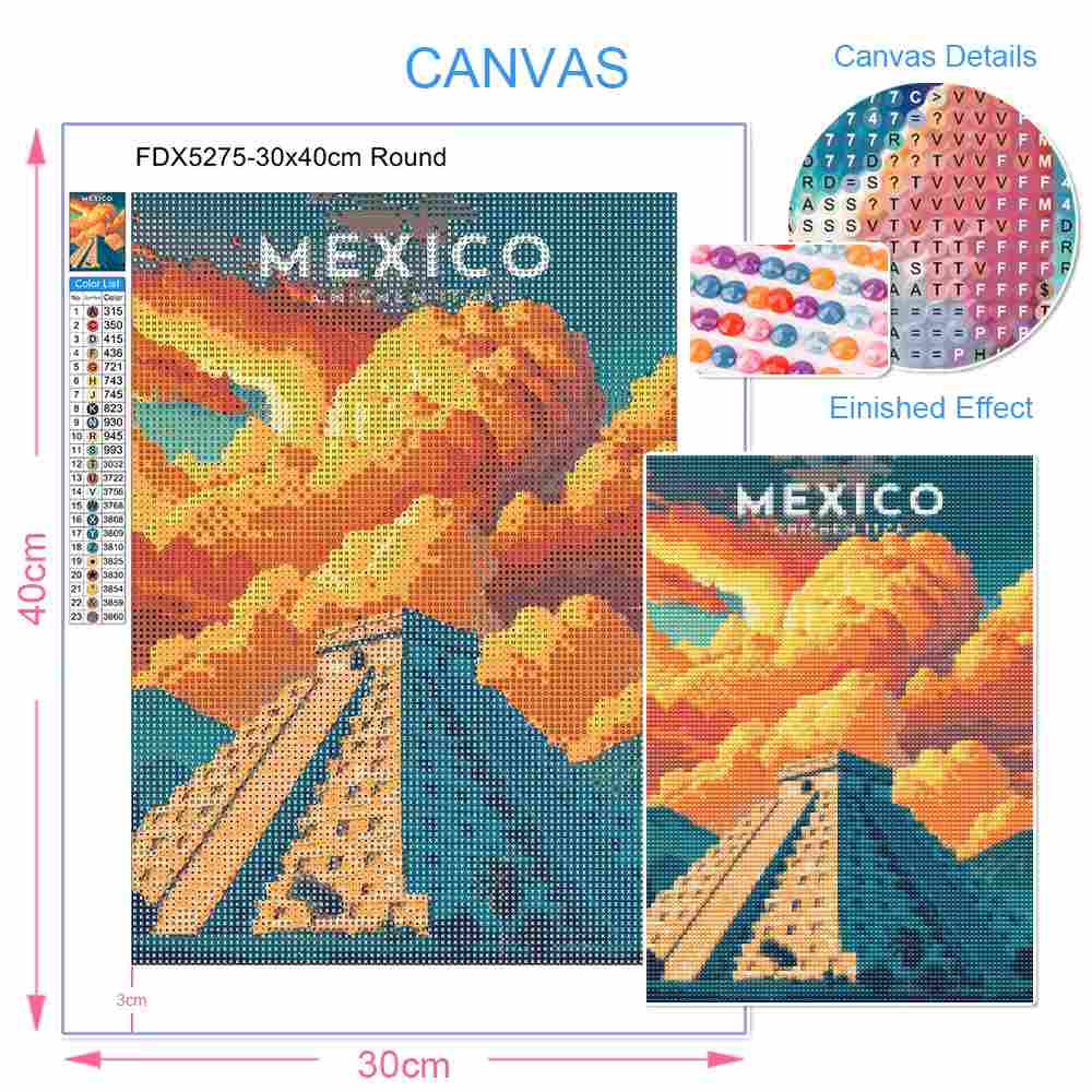 DIY 5D Diamond Painting Kit Cu - 5D Diamond Painting Kit Full Drill recension och pris