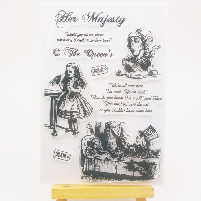 ZFPARTY Vintage Transparent Cl - Clear Silicone Stamps For Card Making recension och pris