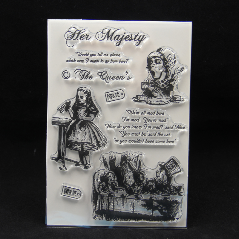 ZFPARTY Vintage Transparent Cl - Clear Silicone Stamps For Card Making recension och pris