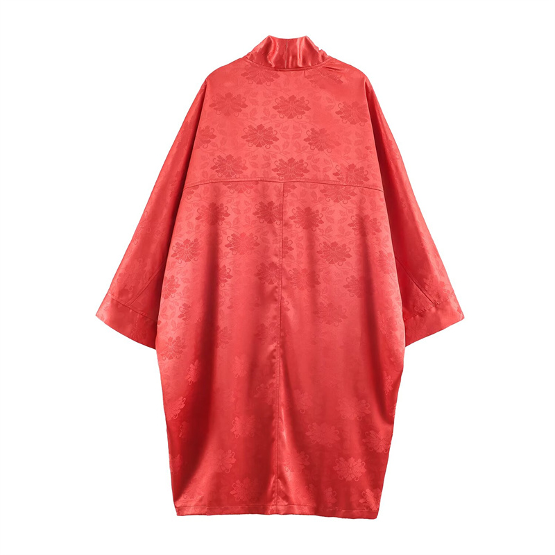 2026 Spring Women's Red Floral - Embroidery recension och pris