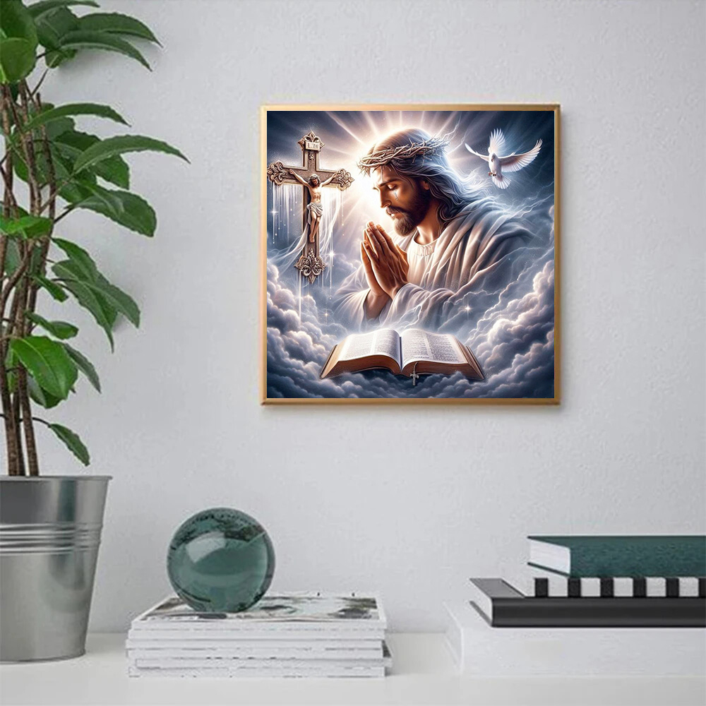 1pc frameless 5D DIY Diamond P - 5D Diamond Painting Kit Full Drill recension och pris
