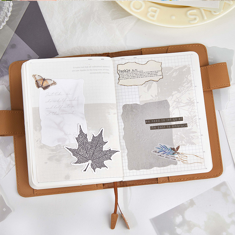 20/34 Pcs Vintage Diary Album  - Vintage Junk Journal Scrapbooking Paper recension och pris