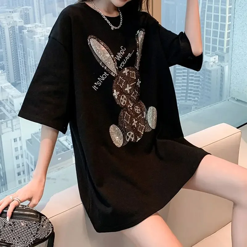 Women's Summer Casual T-Shirt: - Embroidery recension och pris