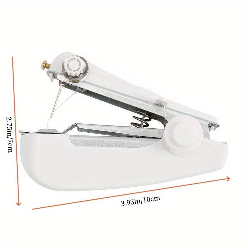 1pc White Portable Mini Sewing - Mini Electric Sewing Machine Handheld recension och pris