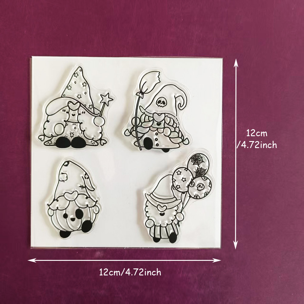  Halloween Clear Silicone Sta - Clear Silicone Stamps For Card Making recension och pris