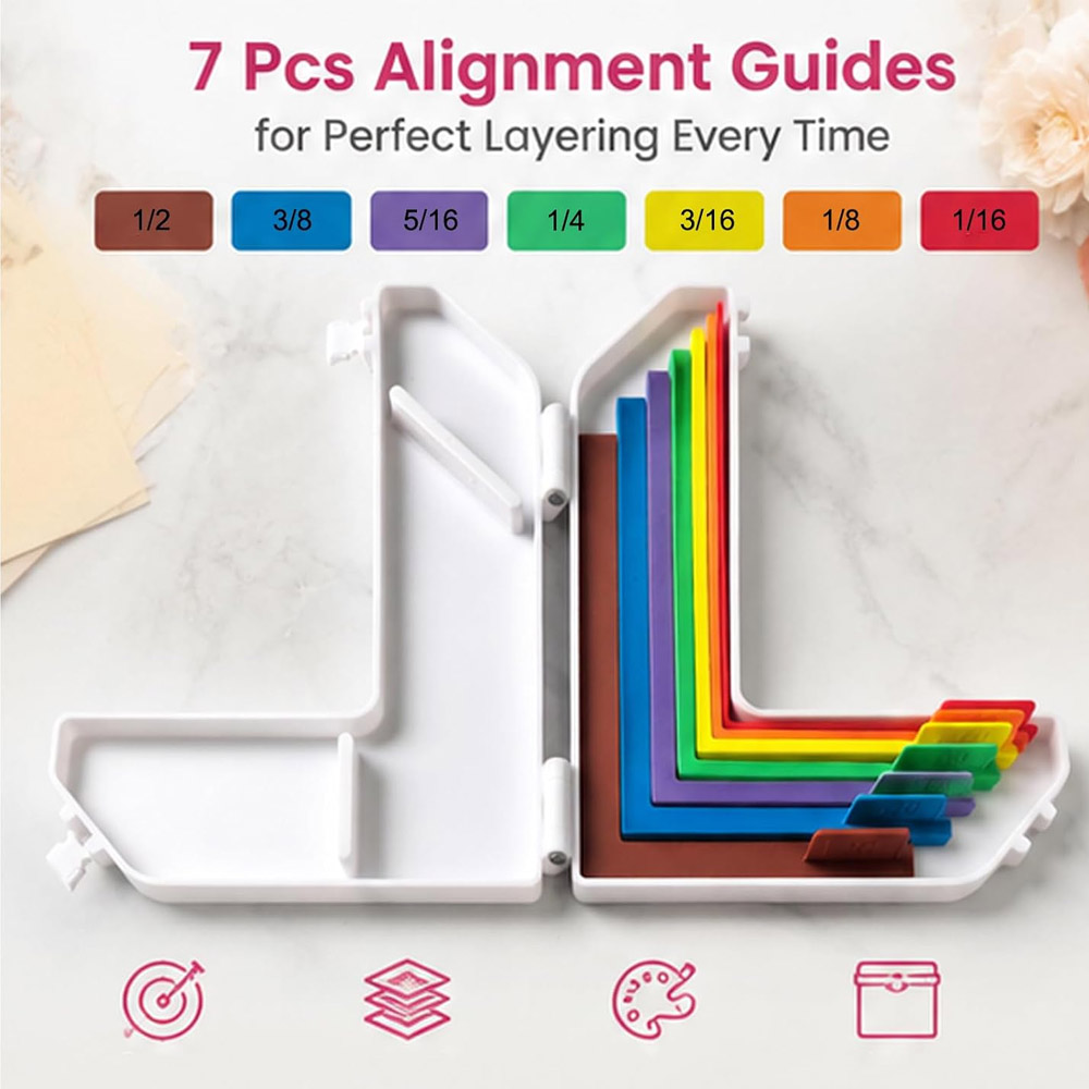 Papercraft Alignment Guide Set - Scrapbooking recension och pris