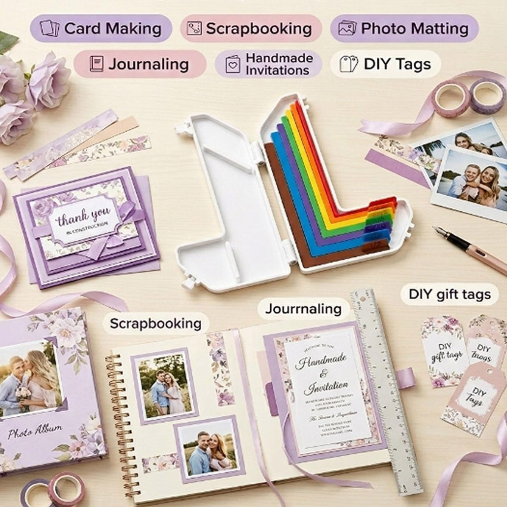 Papercraft Alignment Guide Set - Scrapbooking recension och pris