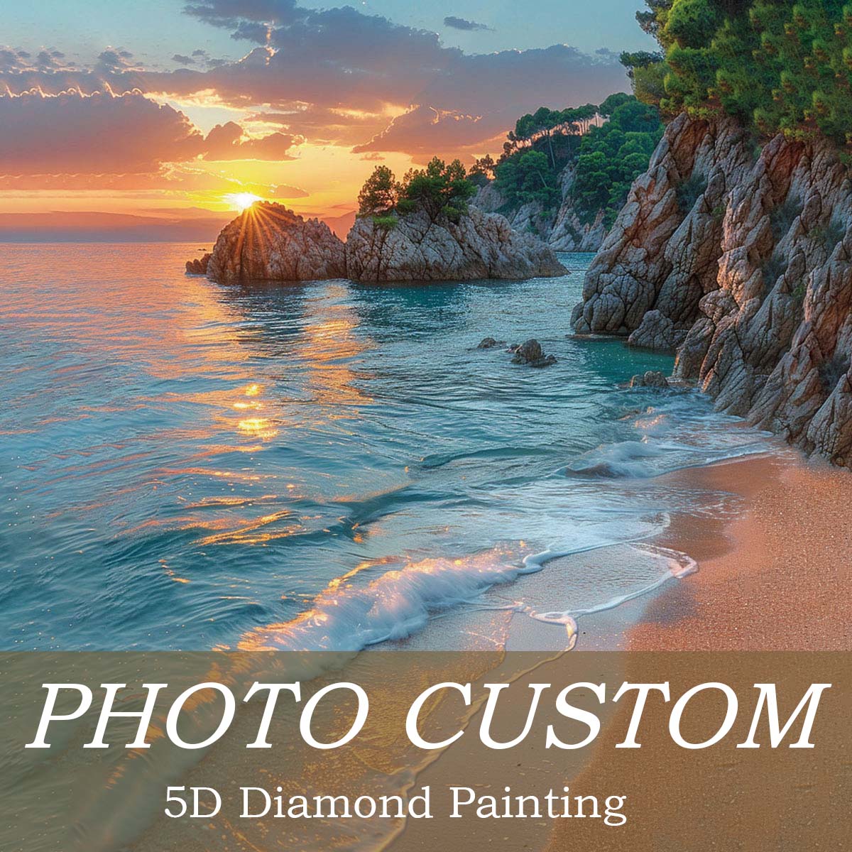 Custom Diamond Painting Person - 5D Diamond Painting Kit Full Drill recension och pris