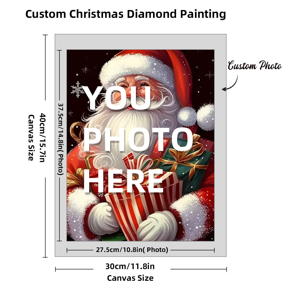 Custom Diamond Painting Person - 5D Diamond Painting Kit Full Drill recension och pris
