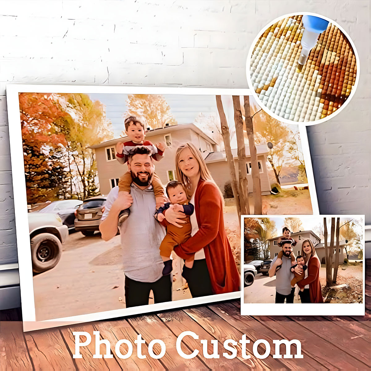 Custom Diamond Painting Person - 5D Diamond Painting Kit Full Drill recension och pris