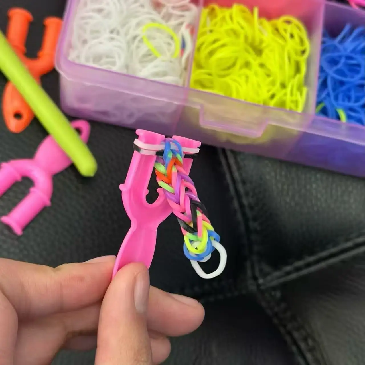 4800 Loom Bands Kit, Rubber Ba - Beading recension och pris