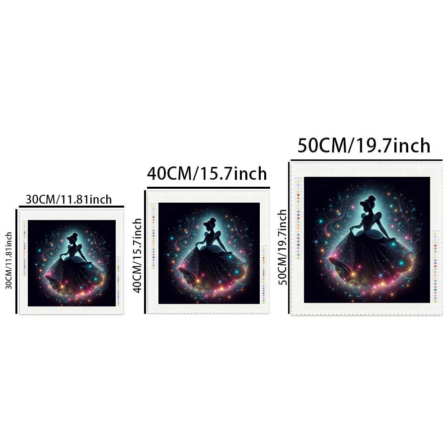 1 piece - 5D-DIY - Flocking cl - 5D Diamond Painting Kit Full Drill recension och pris