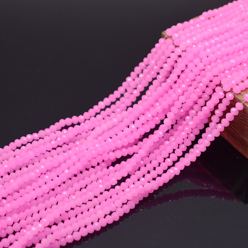 Bright peach pink 1 2 3 4 6 8m - Glass Seed Beads 2Mm Jewelry Making recension och pris