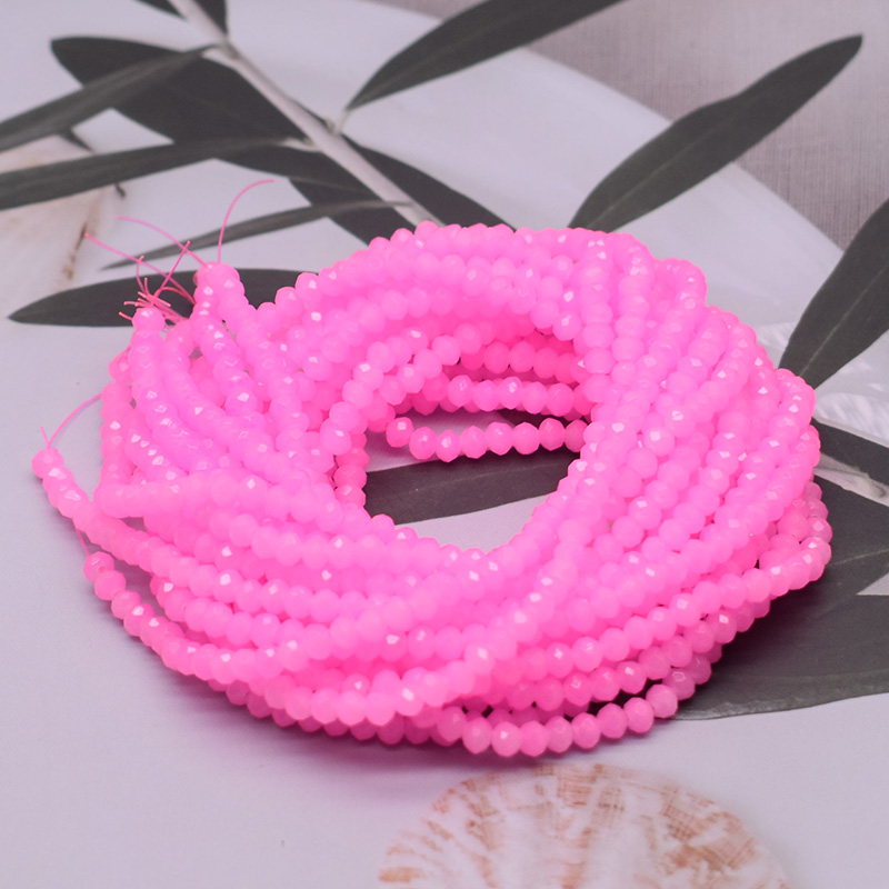 Bright peach pink 1 2 3 4 6 8m - Glass Seed Beads 2Mm Jewelry Making recension och pris