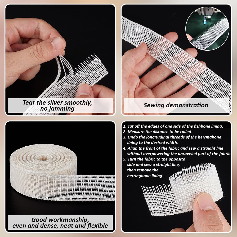 Fishbone Boning Lining Polyest - Sewing recension och pris