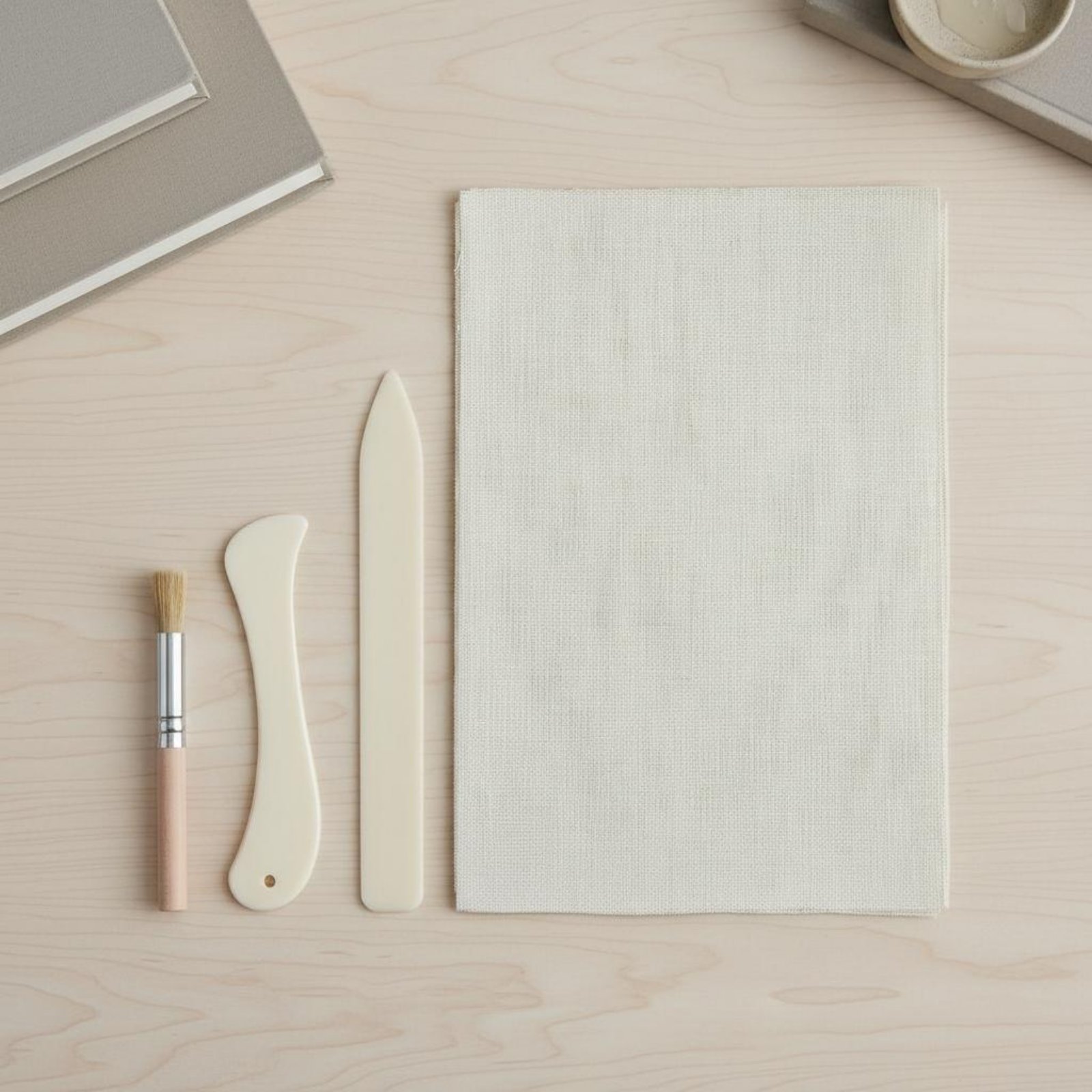 4 Pieces Bookbinding Cloth and - Painting Supplies recension och pris