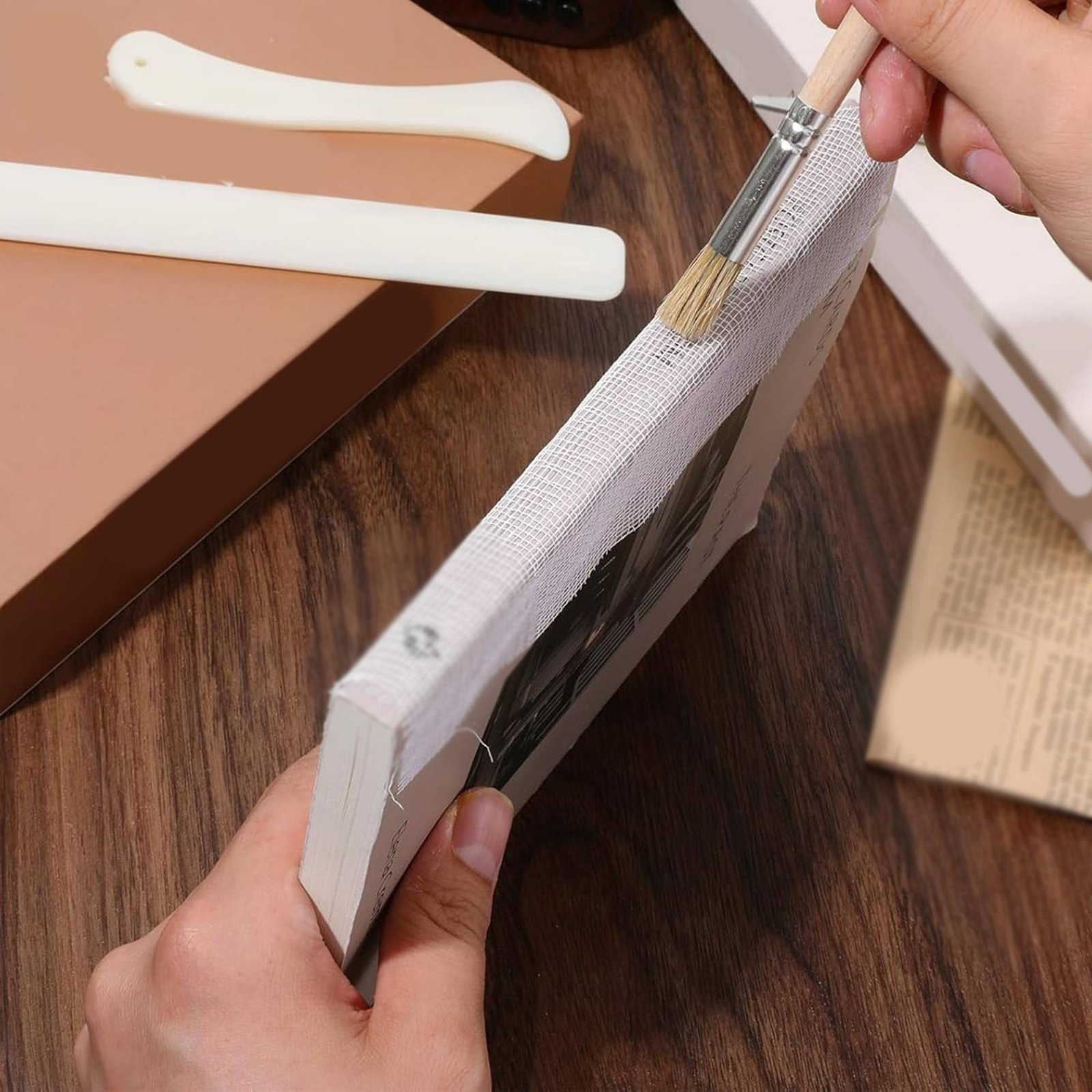 4 Pieces Bookbinding Cloth and - Painting Supplies recension och pris