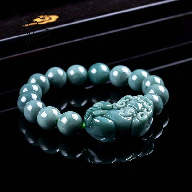 Natural Real Emerald Blue Wate - Beading recension och pris