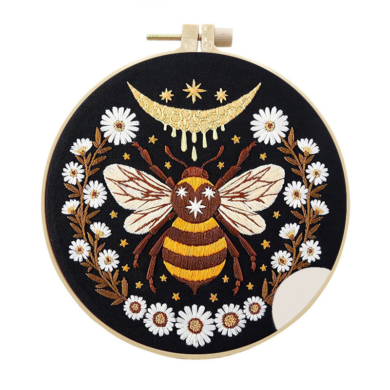 Hummingbird Embroidery Kit for - Cross Stitch Stamped Kits Beginners recension och pris