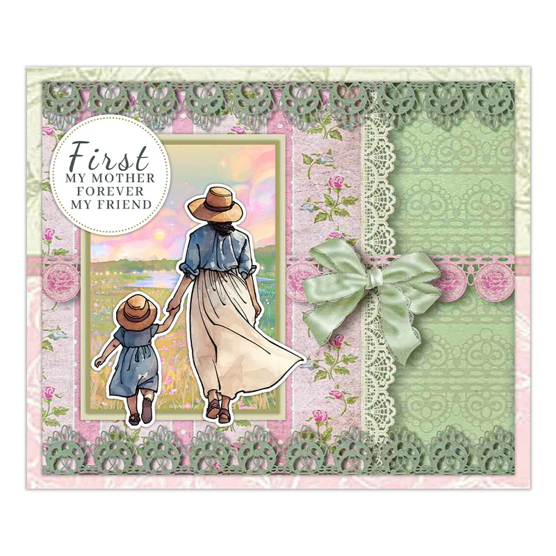 Mangocraft Mom And Kids Clear  - Clear Silicone Stamps For Card Making recension och pris