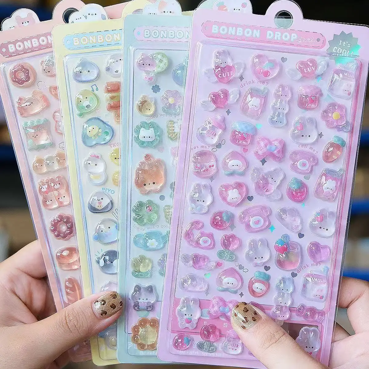 =-=2027Kawaii 3D Jelly Resin S - Scrapbooking recension och pris