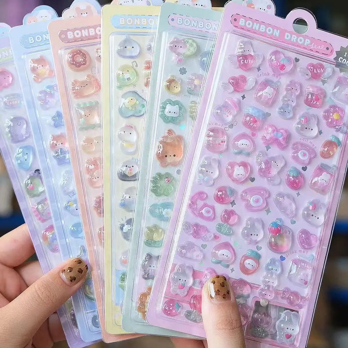 =-=2027Kawaii 3D Jelly Resin S - Scrapbooking recension och pris