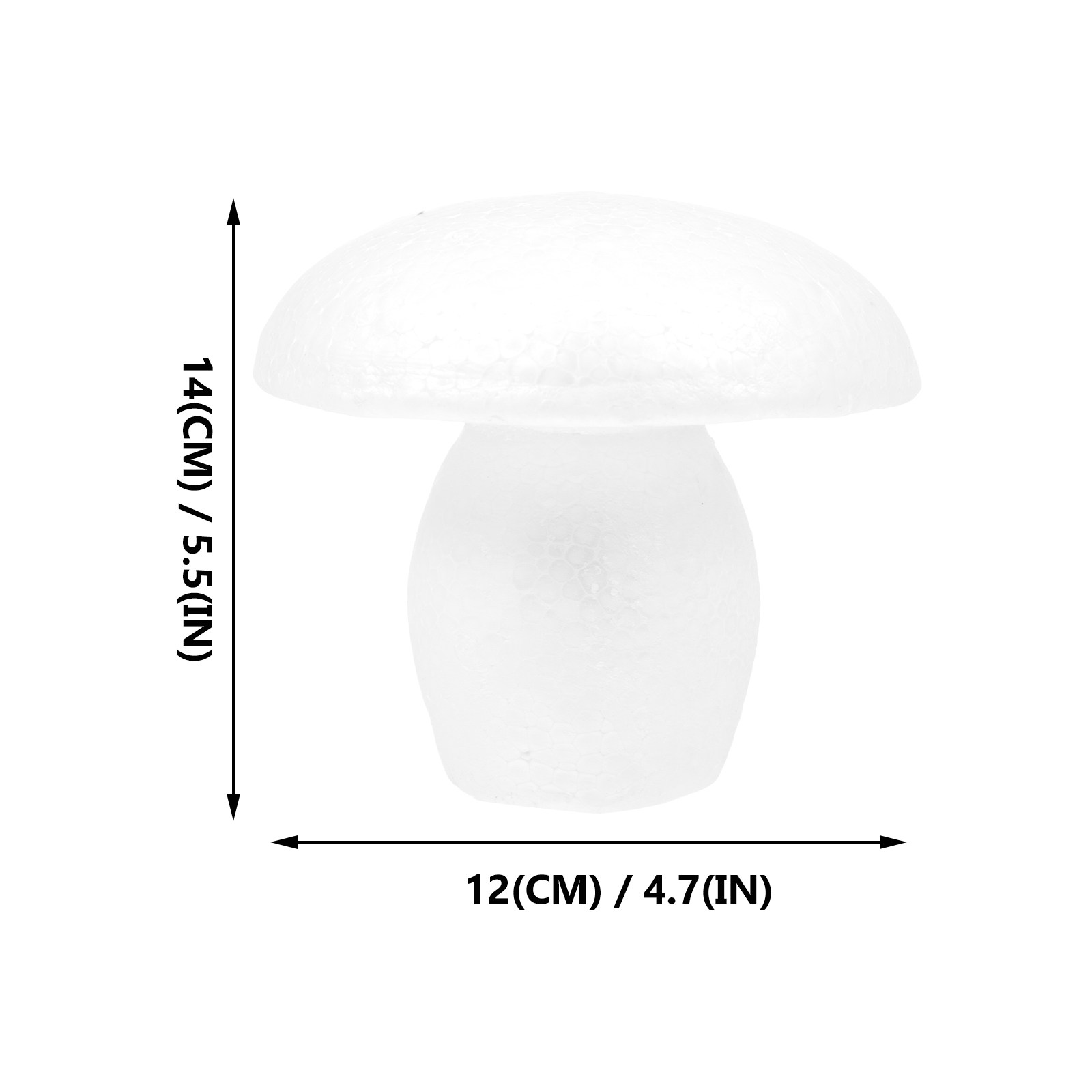 5Pcs Foam Mushroom DIY Models  - Painting Supplies recension och pris