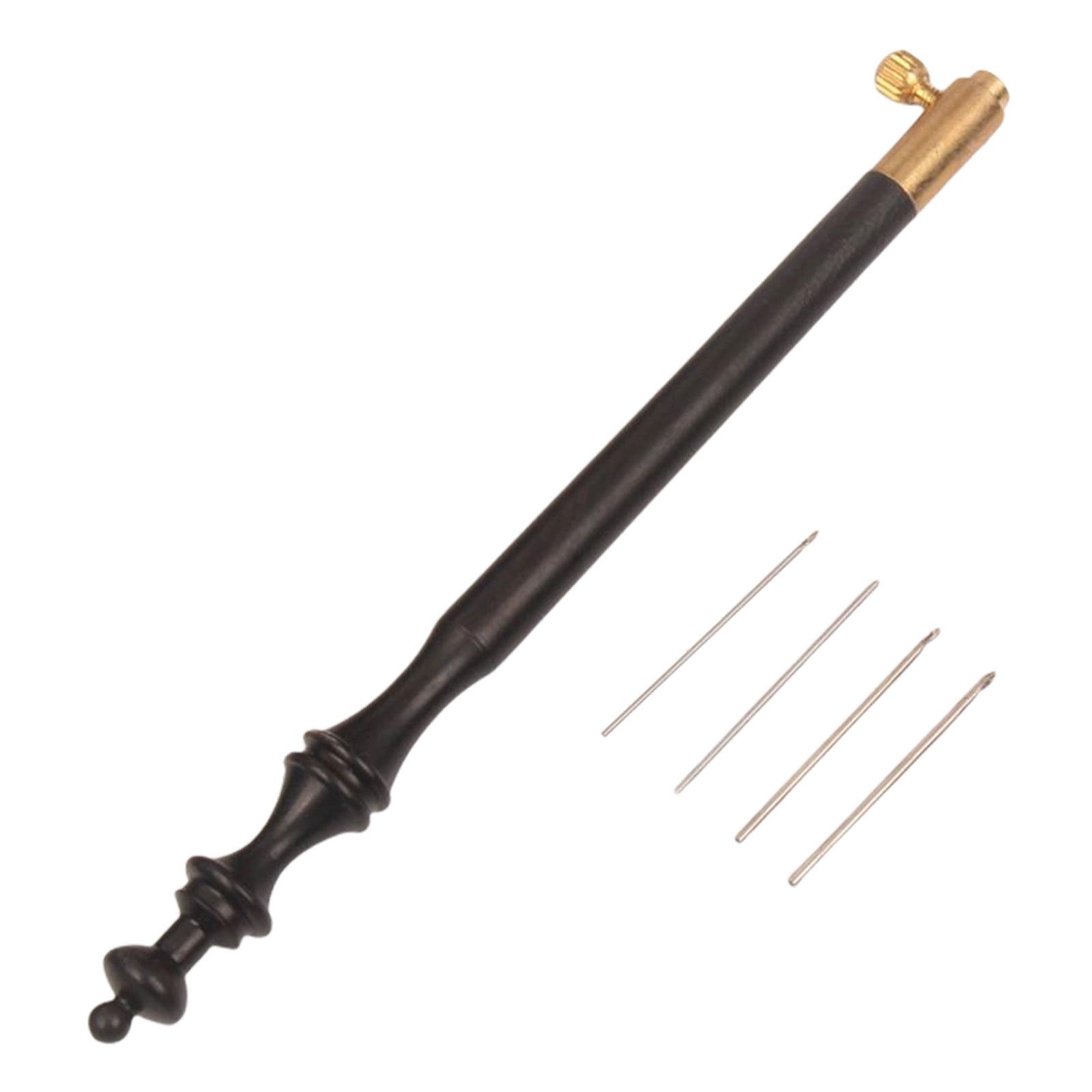 Crochet Hook Embroidery Beadin - Wooden Crochet Hooks Ergonomic Handle recension och pris