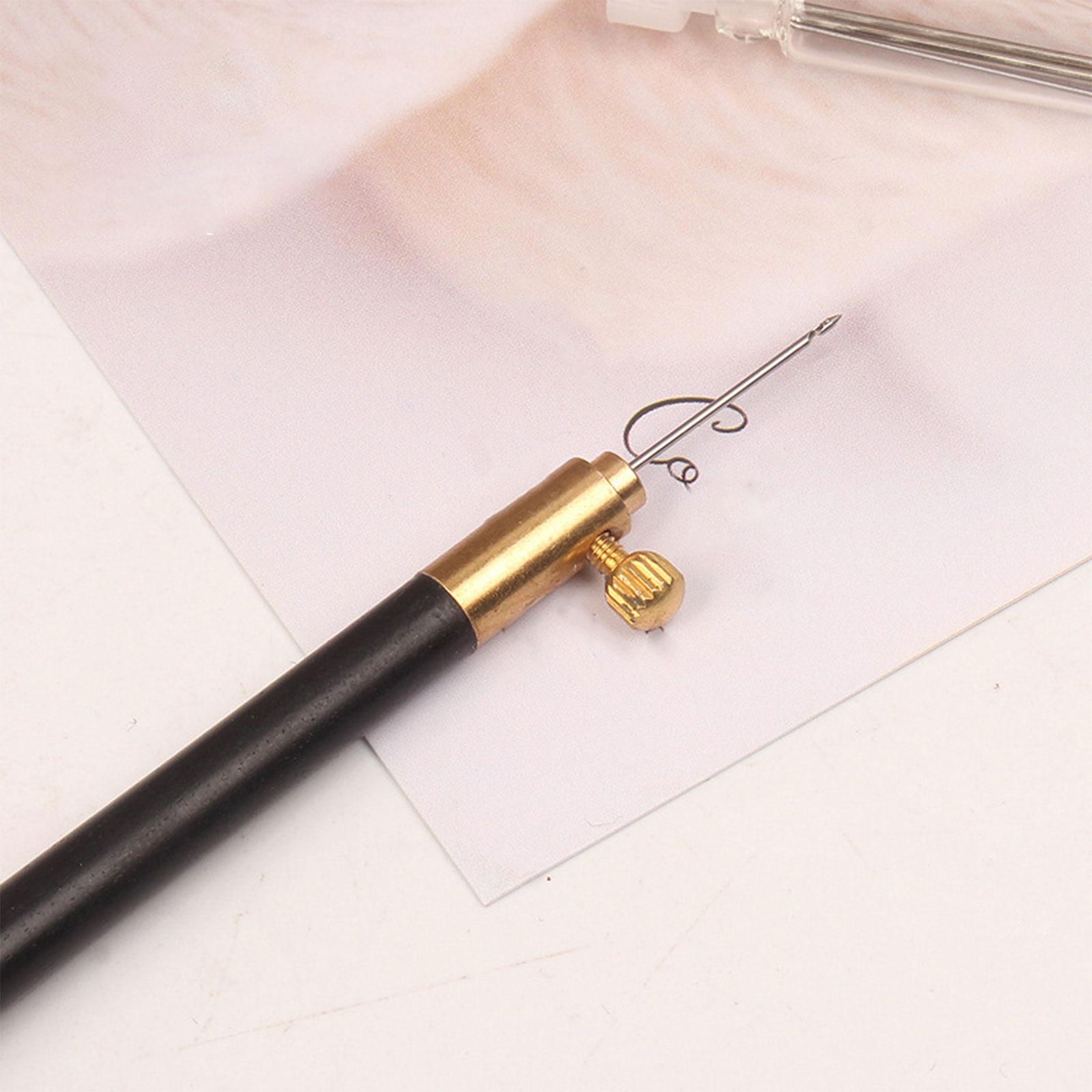 Crochet Hook Embroidery Beadin - Wooden Crochet Hooks Ergonomic Handle recension och pris