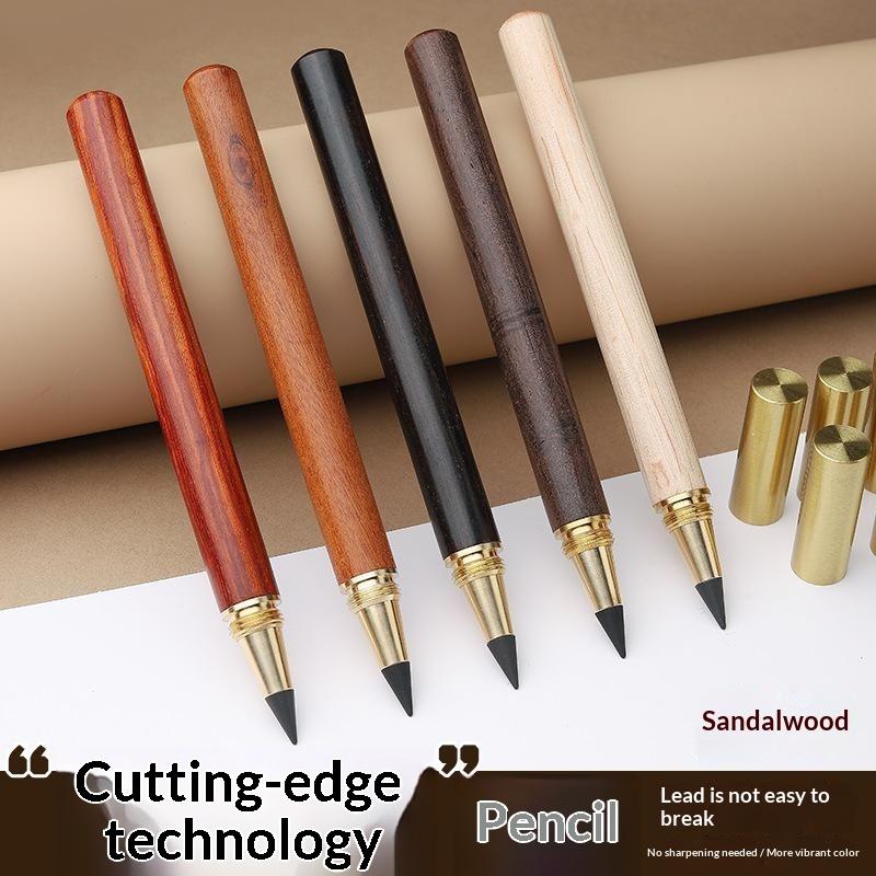 Wooden HB No Ink Pencil Drawin - Painting Supplies recension och pris