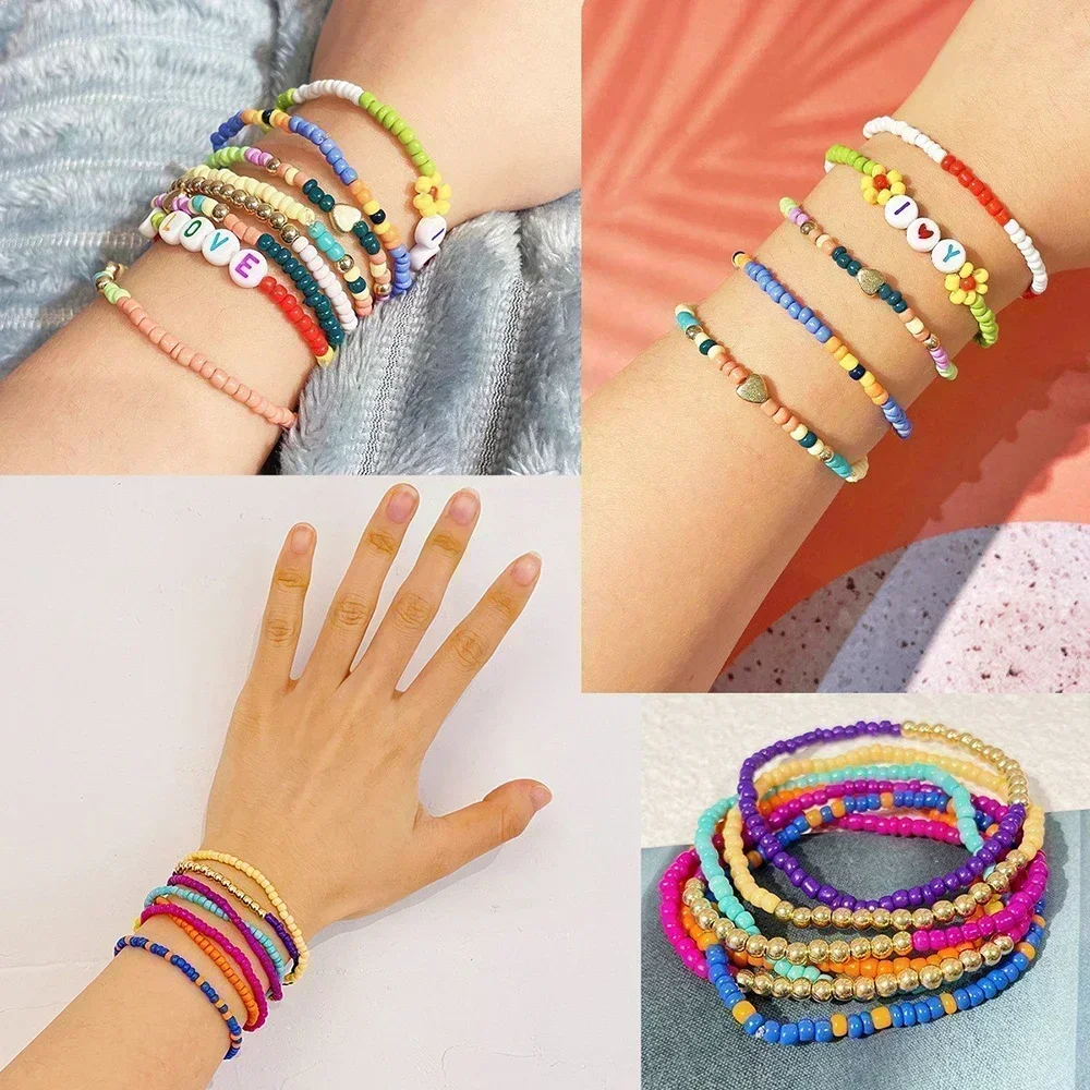 10g Colorful Glass Seed Beads  - Glass Seed Beads 2Mm Jewelry Making recension och pris