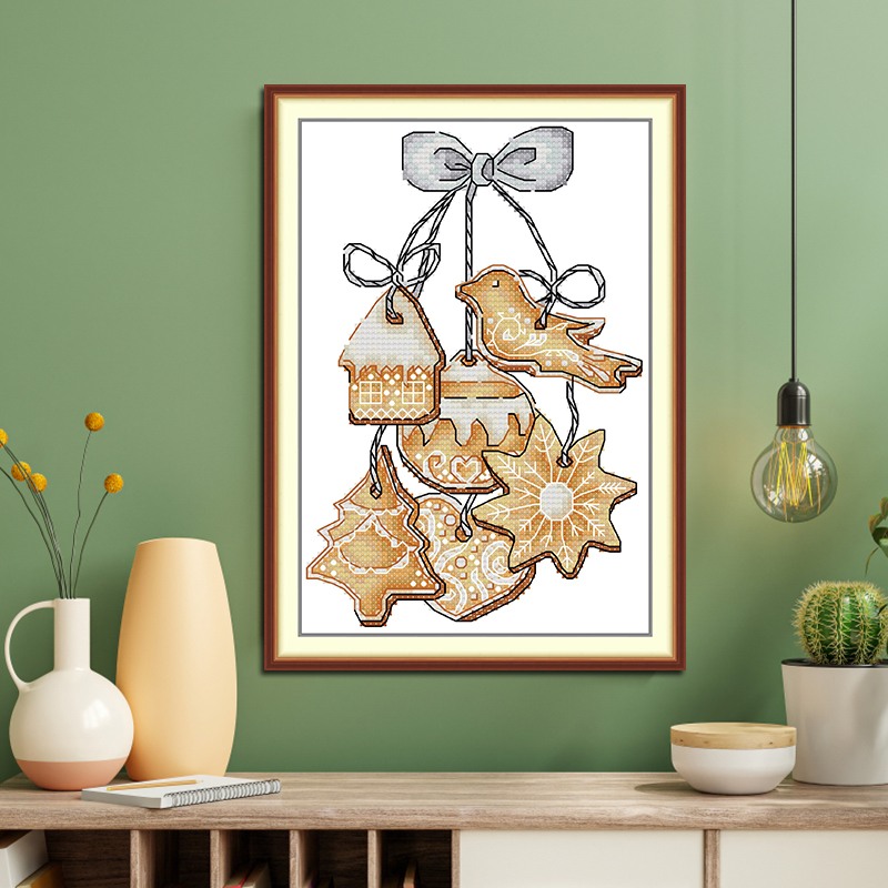 Easy Cross Stitch Kit For Rela - Cross Stitch Stamped Kits Beginners recension och pris