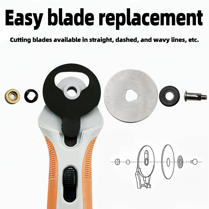 45mm Rotary Cutter, Fabric Cut - Rotary Cutter For Fabric 45Mm recension och pris