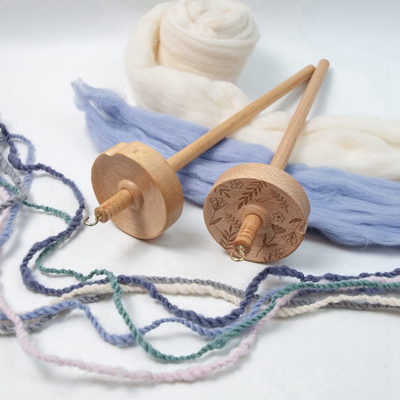 Drop Spindle Yarn Tool,Wooden  - Sewing recension och pris
