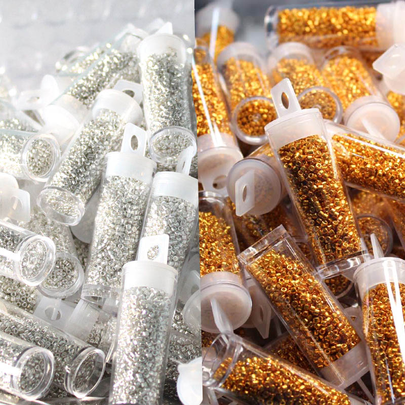 Japanese MKU Glass  Beads  Met - Glass Seed Beads 2Mm Jewelry Making recension och pris