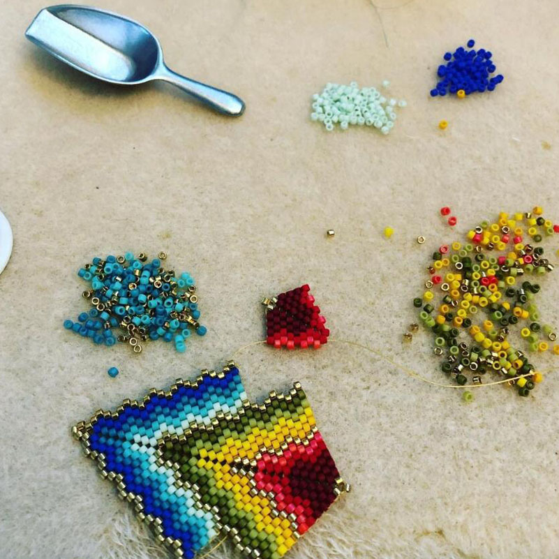 Japanese MKU Glass  Beads  Met - Glass Seed Beads 2Mm Jewelry Making recension och pris