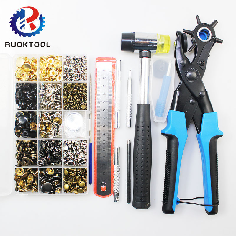 340 Pcs Leather Hole Puncher P - Craft Tools recension och pris