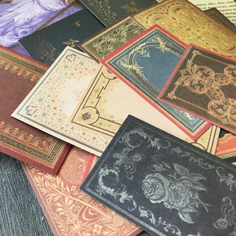 16Pcs Vintage Bohemian Cardsto - Vintage Junk Journal Scrapbooking Paper recension och pris