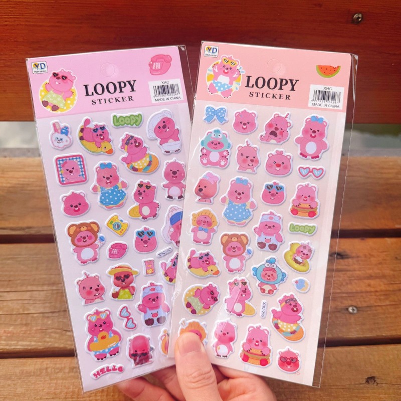 New Pororo Anime Cute Loopy 3D - Scrapbooking recension och pris